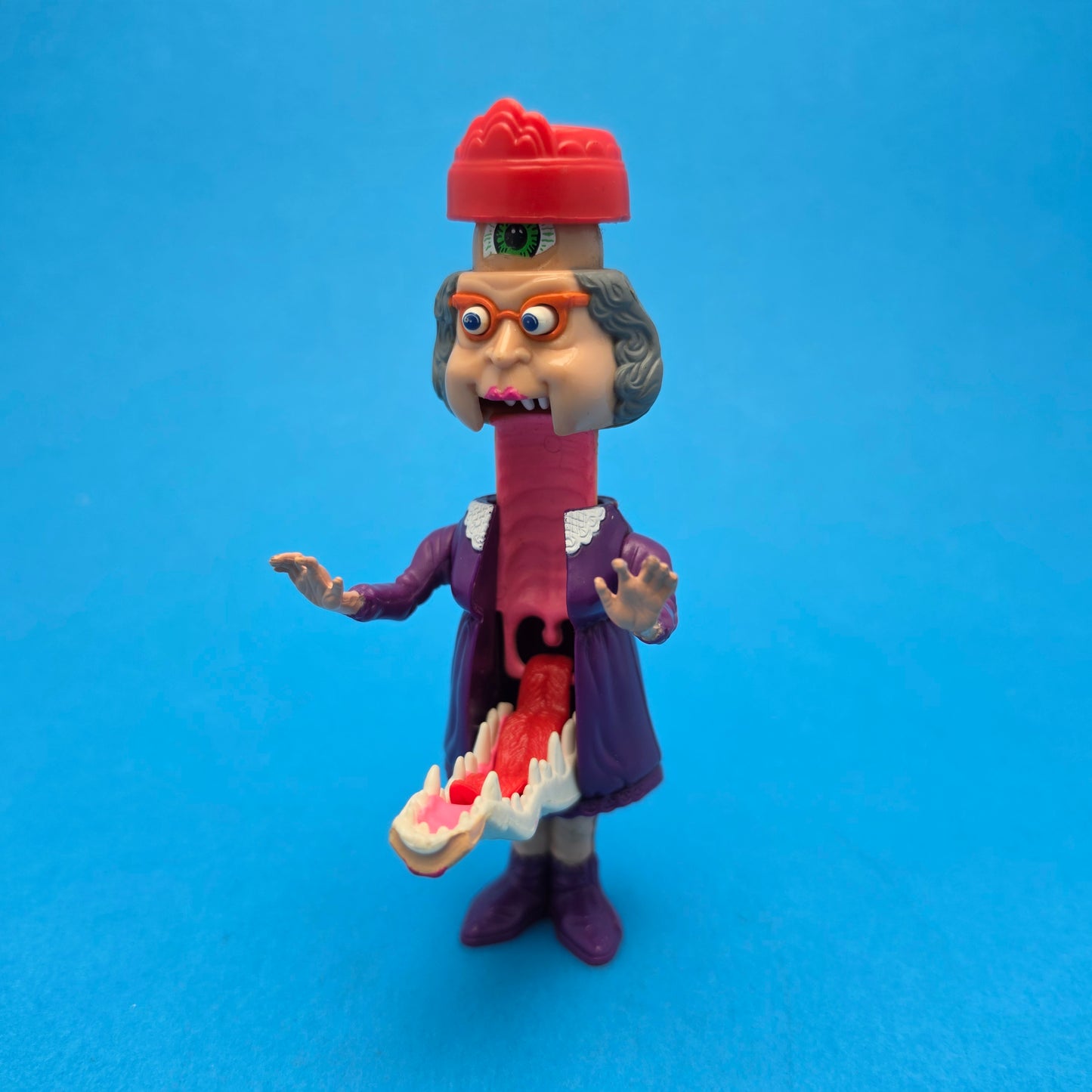 GHOSTBUSTER ☆ GROSS GRANNY HAUNTED HUMAN Vintage Figure ☆ Loose 80s Kenner Original