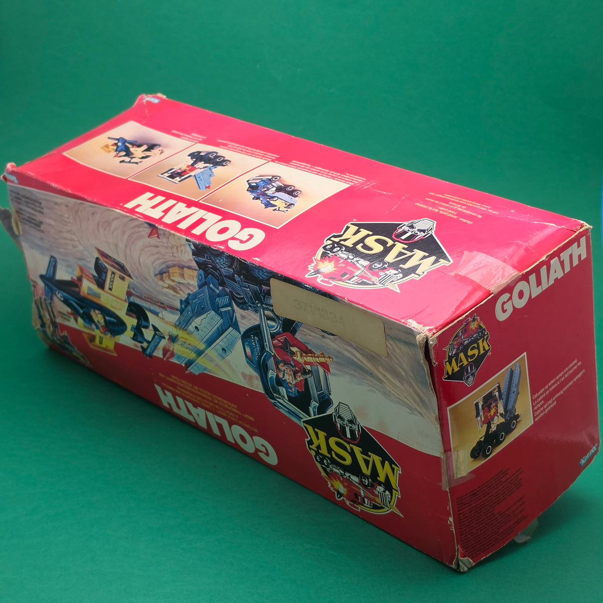 M.A.S.K ☆ GOLIATH Matt Trakker & Nevada ☆ BOXED Vintage MASK Kenner 80s