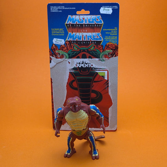 MASTERS OF THE UNIVERSE ☆ RATTLER Vintage Figure ☆ MOTU Loose 80s Mattel