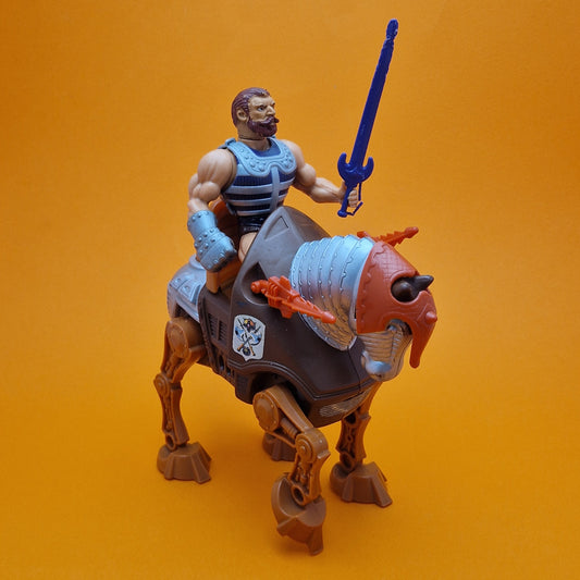 MASTERS OF THE UNIVERSE ☆ FISTO STRIDOR Vintage Figure ☆ MOTU Loose 80s Mattel