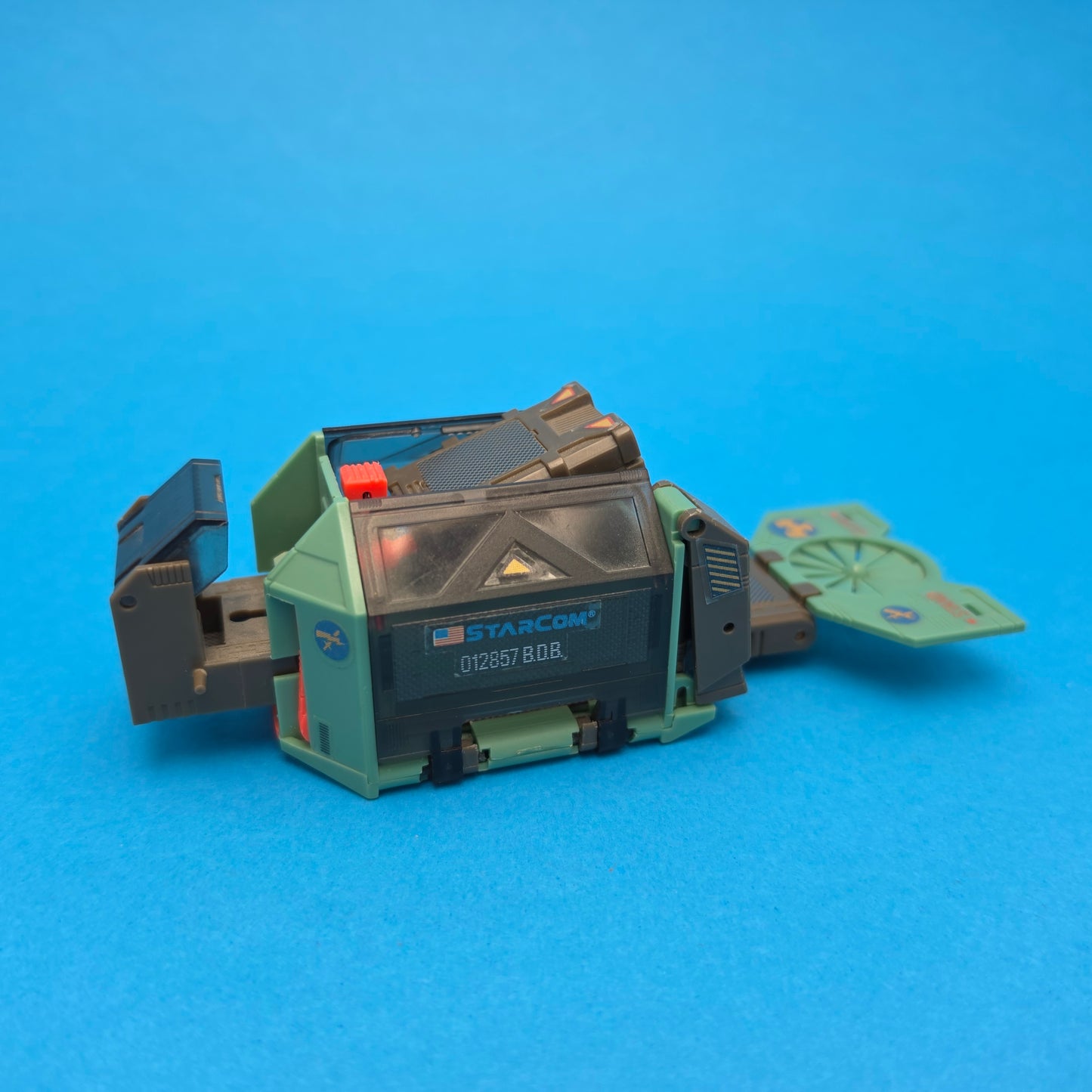 STARCOM ☆ TORNADO GUNSHIP EURO Exclusive Vehicle & Figure ☆ 80's Loose Vintage Coleco Mattel