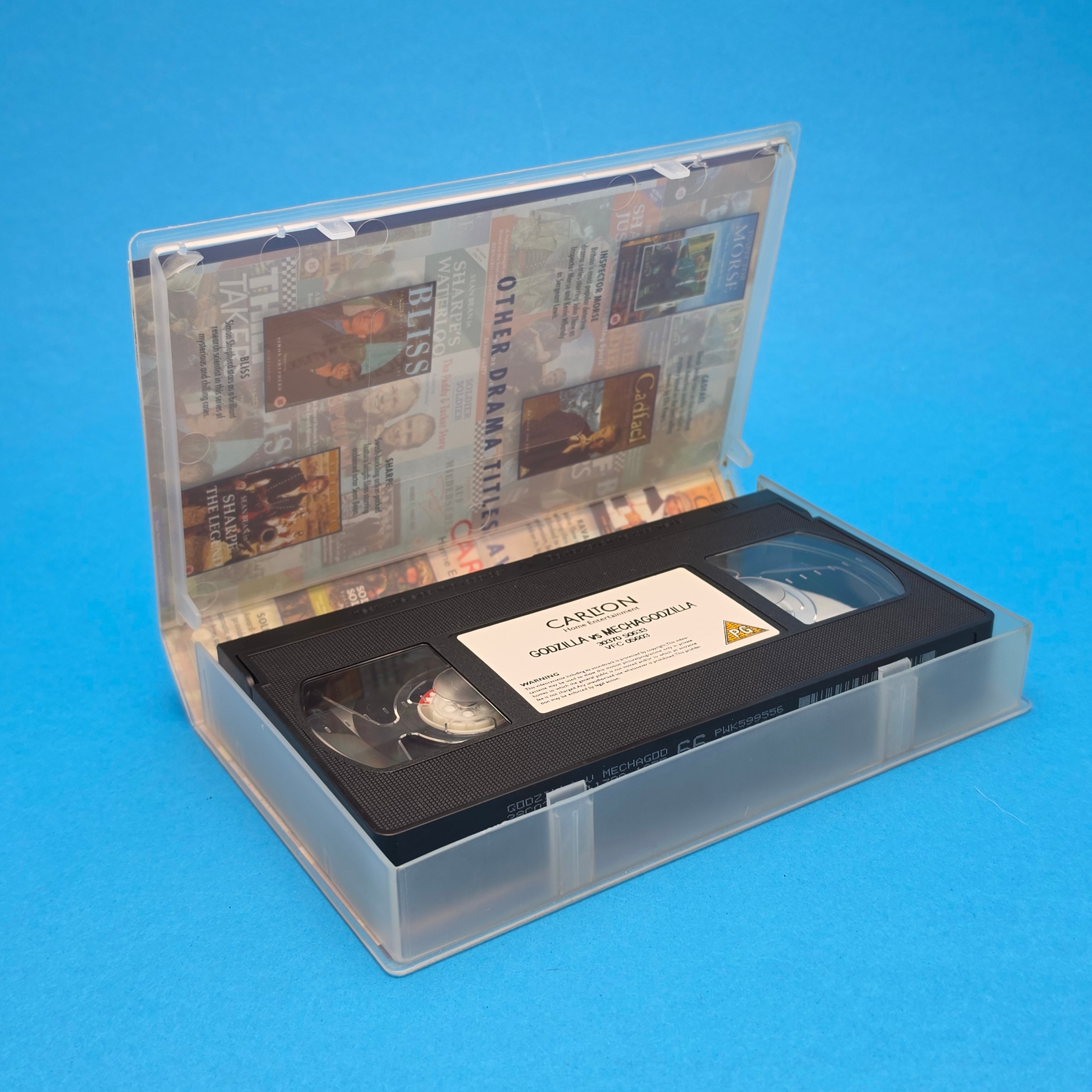 VHS Video ☆ GODZILLA VS MECHGODZILLA ☆ PG Cert Vintage Tape