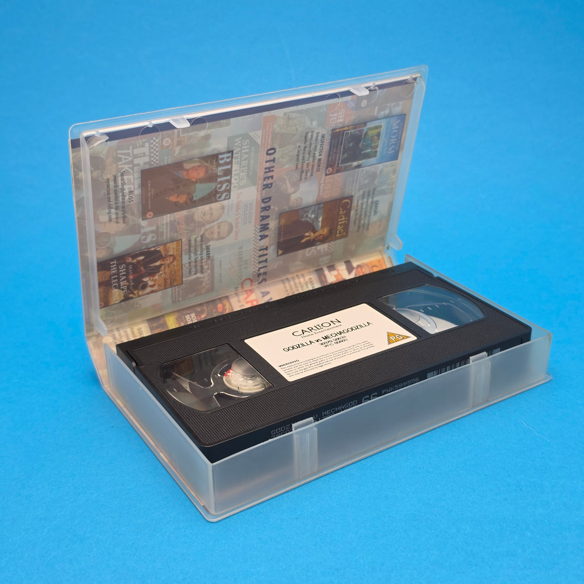 VHS Video ☆ GODZILLA VS MECHGODZILLA ☆ PG Cert Vintage Tape