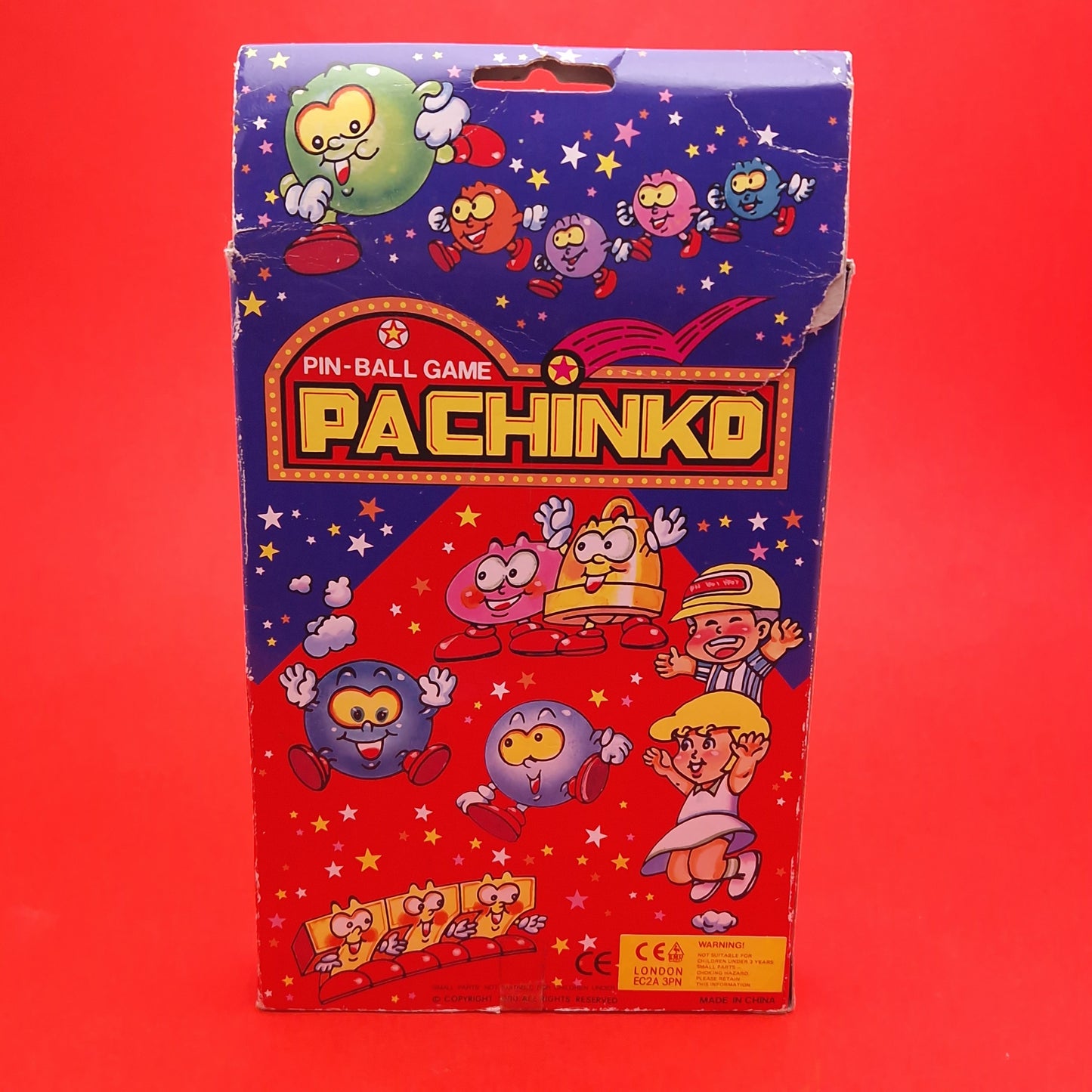 PACHINKO ☆ PIN-BALL Machine Handheld Game ☆ 1990 BOXED Original Vintage
