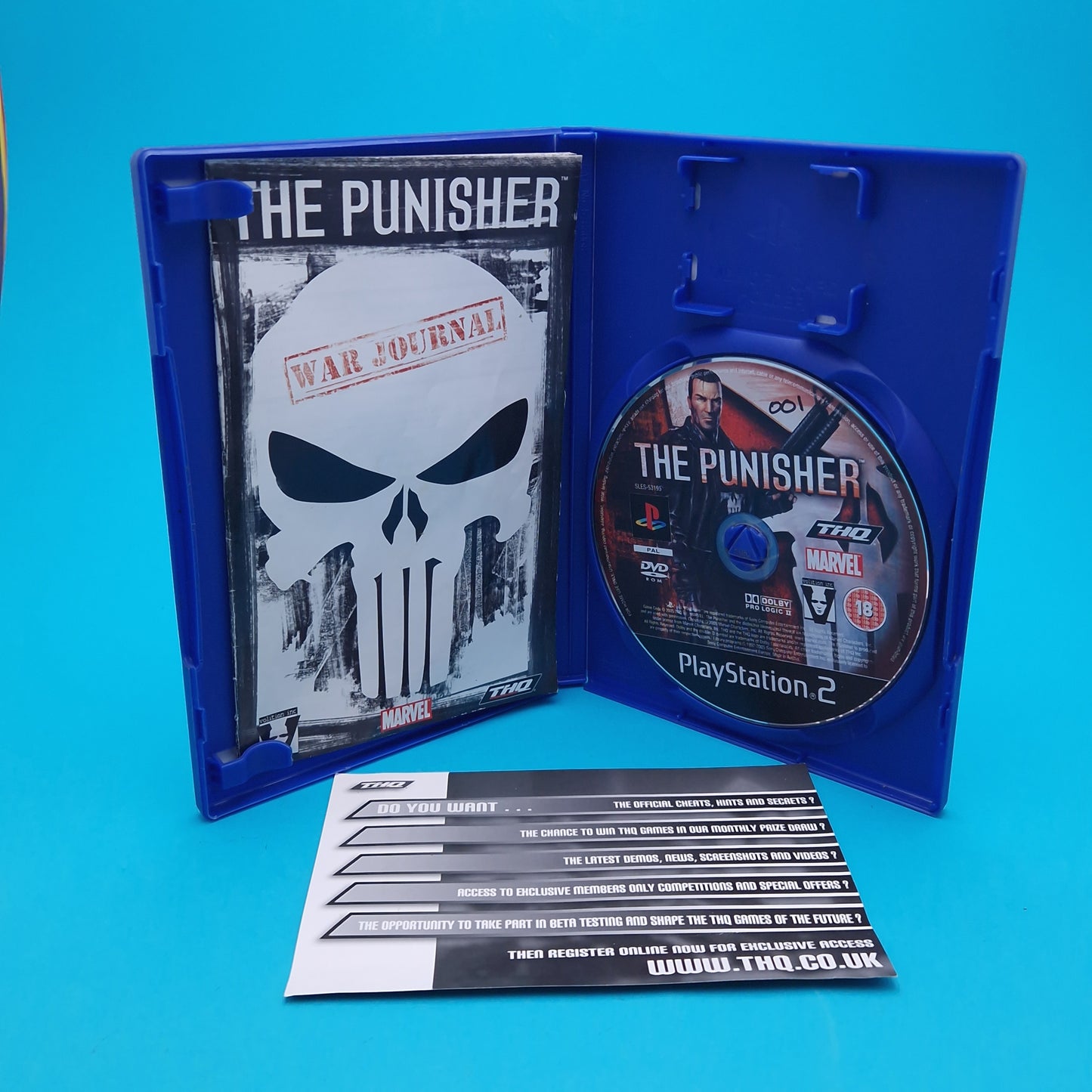 PLAYSTATION 2 ☆ THE PUNISHER ☆ Vintage Retro Game Boxed & Manual PAL PS2 18