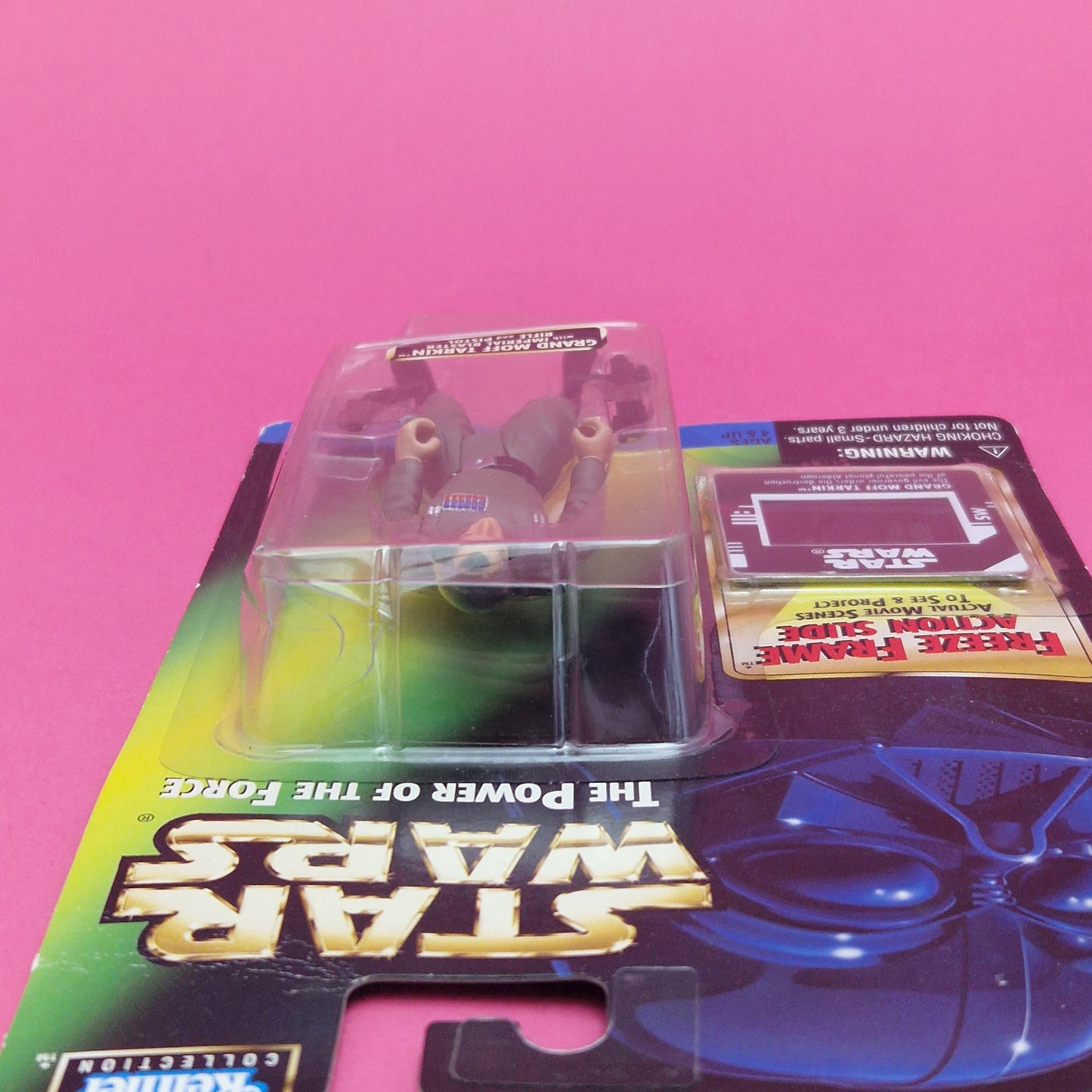 POTF ☆ GRAND MOFF TARKIN Star Wars Power Of The Force FREEZE FRAME Figure ☆ MOC Sealed Carded Kenner