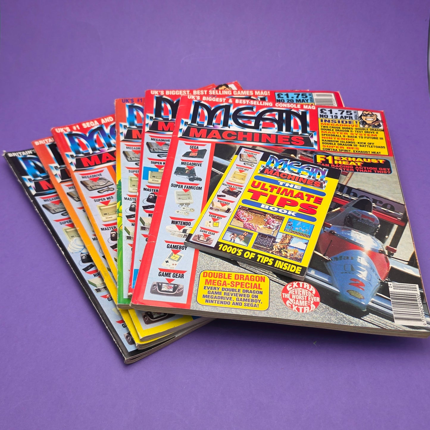 MEAN MACHINE ☆ BUNDLE 19 20 21 22 23 24 1992 & Tips ☆ Retro Gaming Magazine