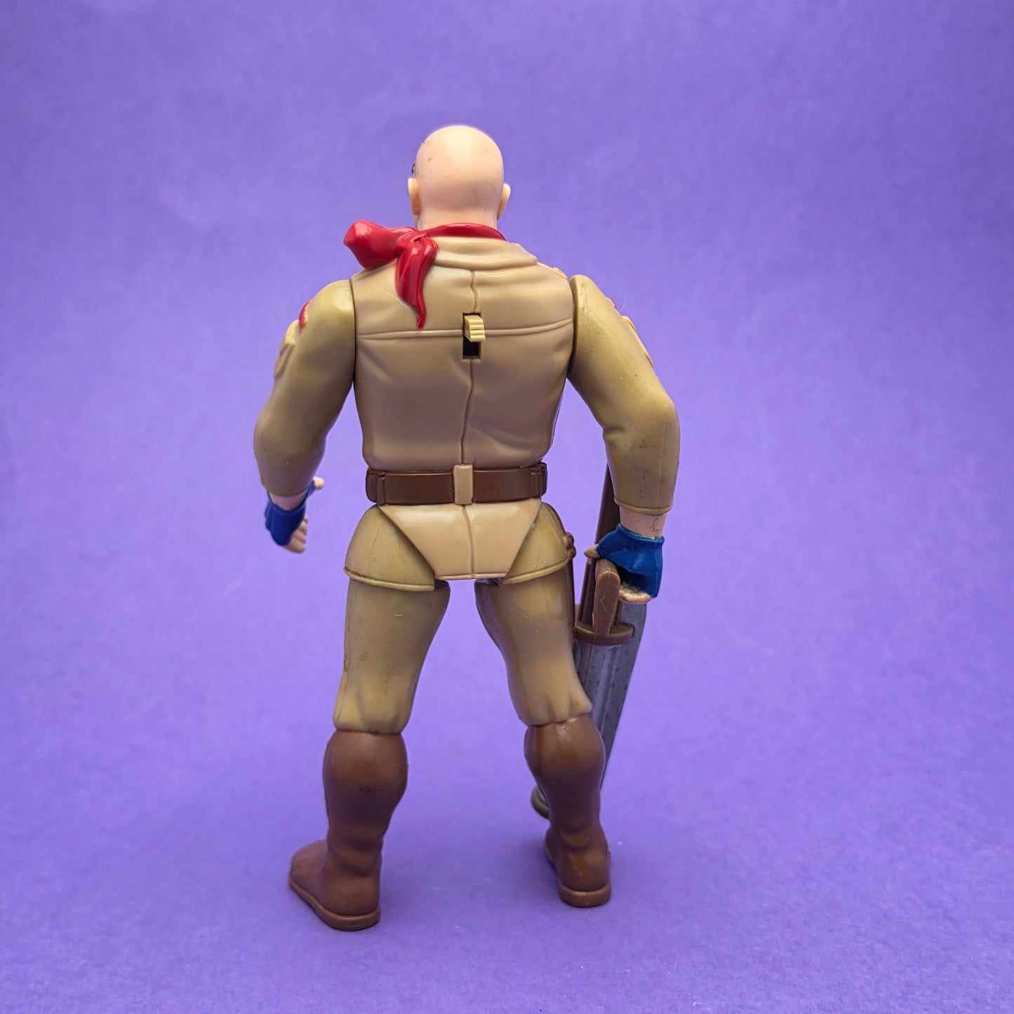 THUNDERCATS ☆ SAFARI JOE & GUN Complete Action Figure ☆ Vintage LJN Original 80s Loose