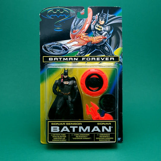 BATMAN FOREVER ☆ SONAR SENSOR BATMAN Figure ☆ Sealed MOC Carded Kenner