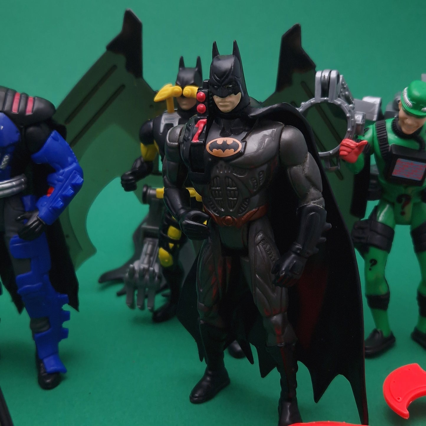 BATMAN FOREVER ☆ 6x Bundle Action Figures ☆ Vintage 90s Kenner