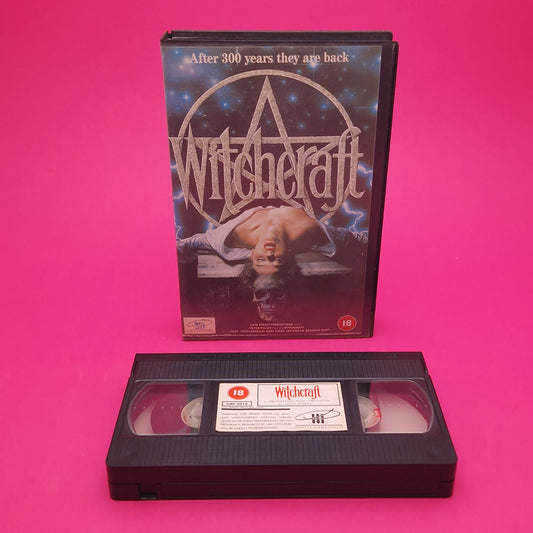 VHS Video ☆ WITCHCRAFT ☆ 80s Big Box Ex Rental Vintage 18