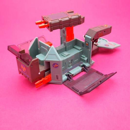 STARCOM ☆ TORNADO GUNSHIP EURO Exclusive Vehicle Complete ☆ 80's Loose Vintage Coleco Mattel