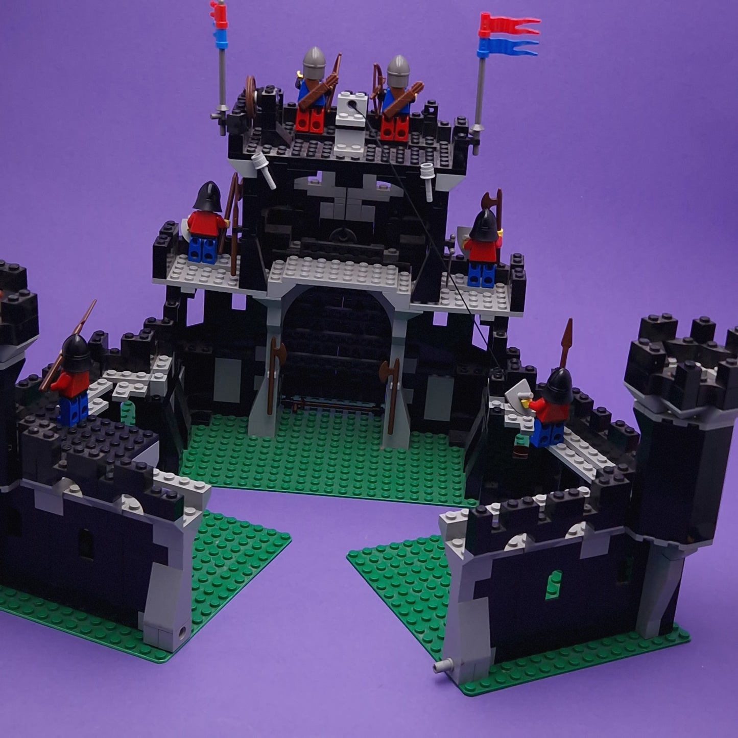 LEGO ☆ 6085 BLACK MONARCHS CASTLE KNIGHTS Mini Figure ☆ 80s