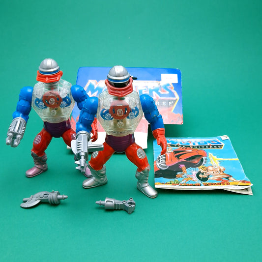 MASTERS OF THE UNIVERSE ☆ ROBOTO Both VARIANTS Vintage Figure ☆ MOTU 80s Mattel