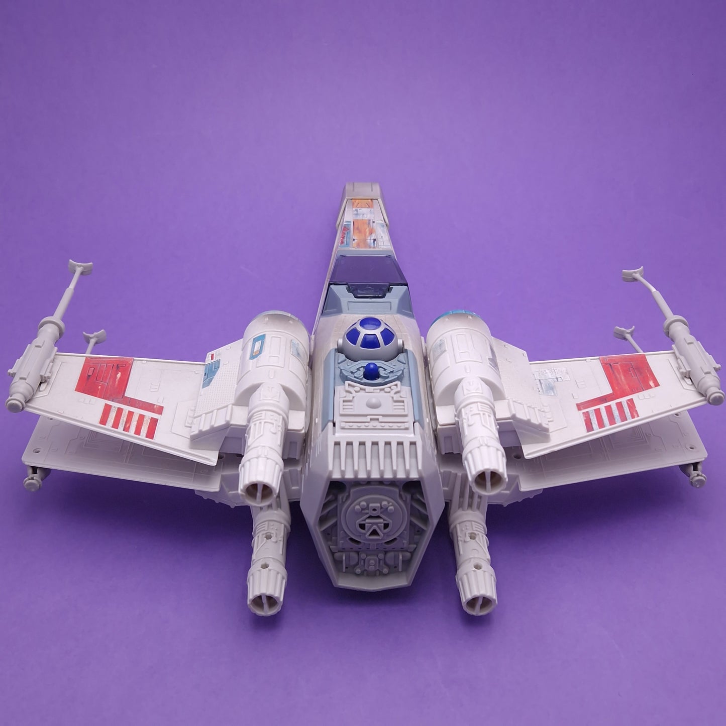 STAR WARS ☆ X WING LUKE SKYWALKER POTF Vintage Action Figure Vehicle ☆ Original 90s