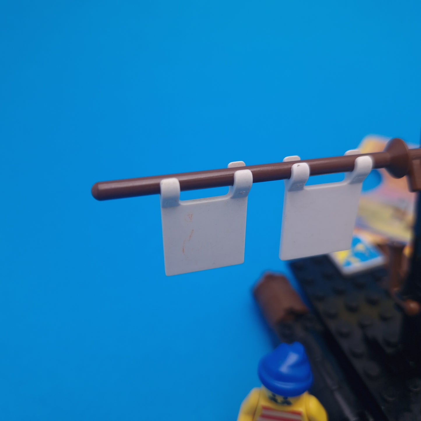 LEGO ☆ 6257 Castaways Raft Mini Figure ☆ Pirates Vintage 80s Loose Instructions