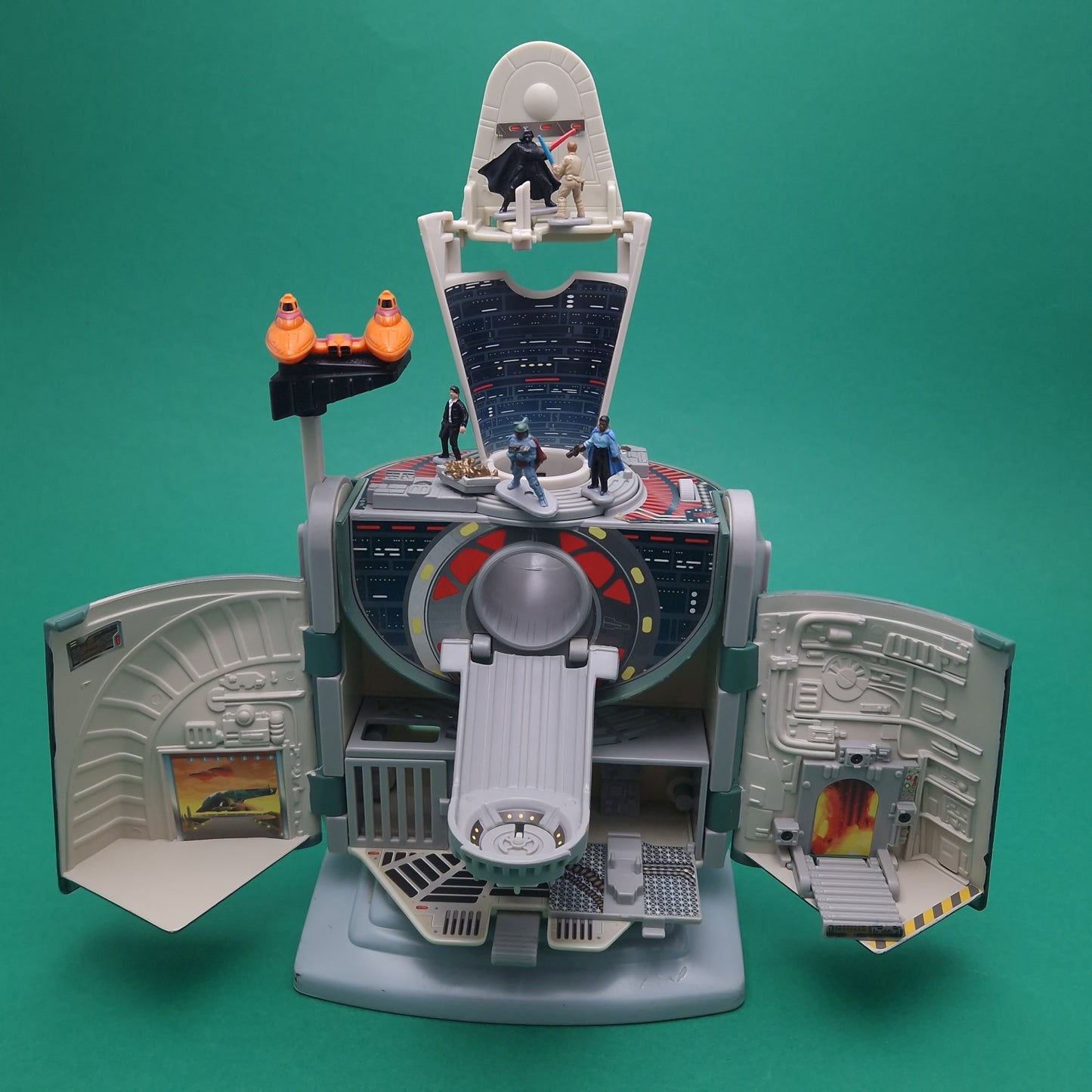 MICRO MACHINES ☆ STAR WARS ACTION FLEET BOBA FETT Cloud City Playset Vintage ☆ Loose
