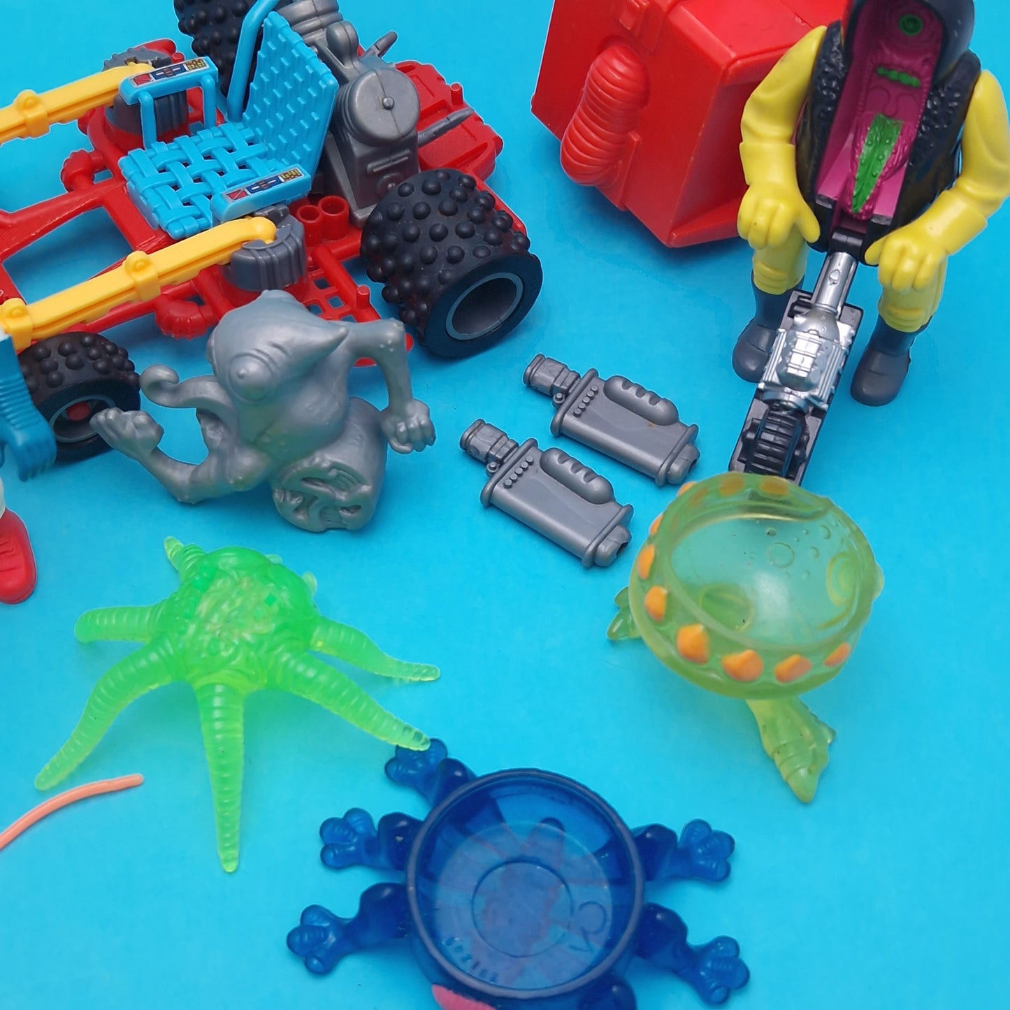 GHOSTBUSTERS ☆ BUNDLE of Figures and Vehicle Spares Vintage Figure ☆ Loose 80s Kenner Original