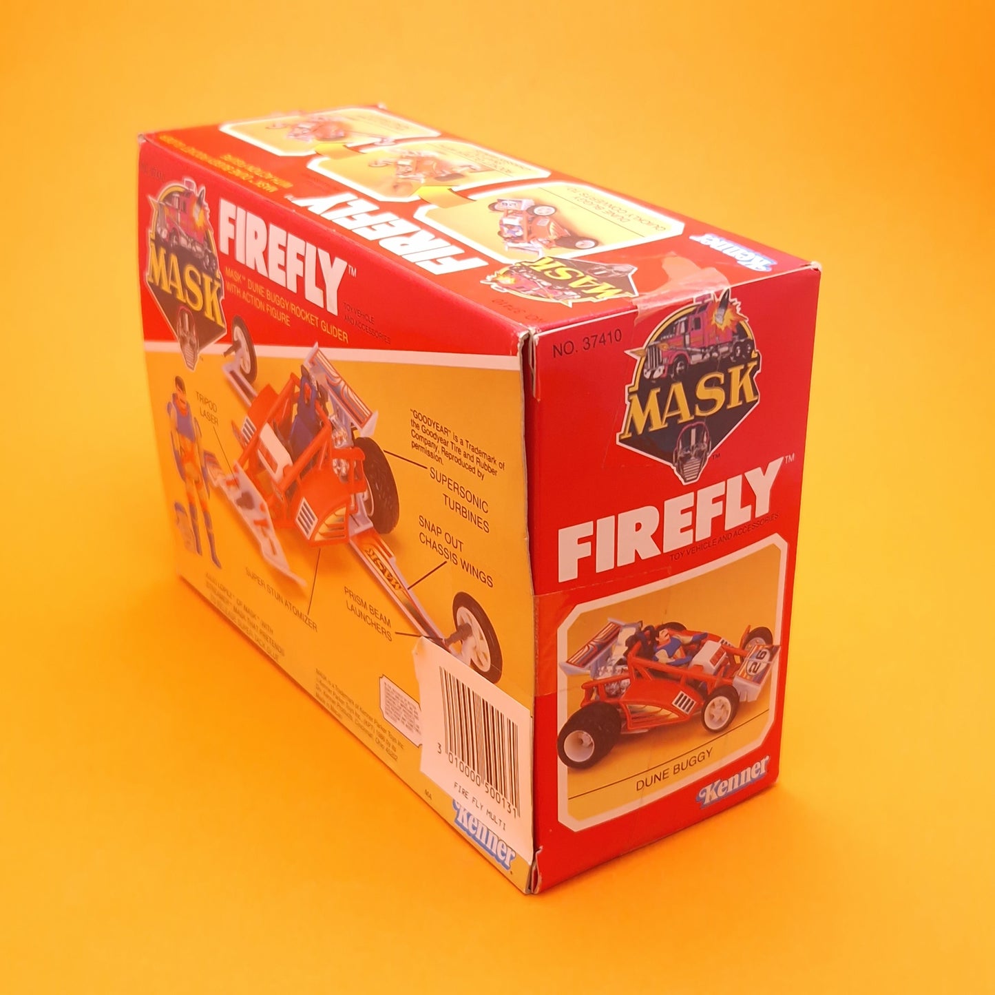 M.A.S.K ☆ FIREFLY JULIO LOPEZ Vintage Figure ☆ Boxed MASK Kenner 80s Vehicle