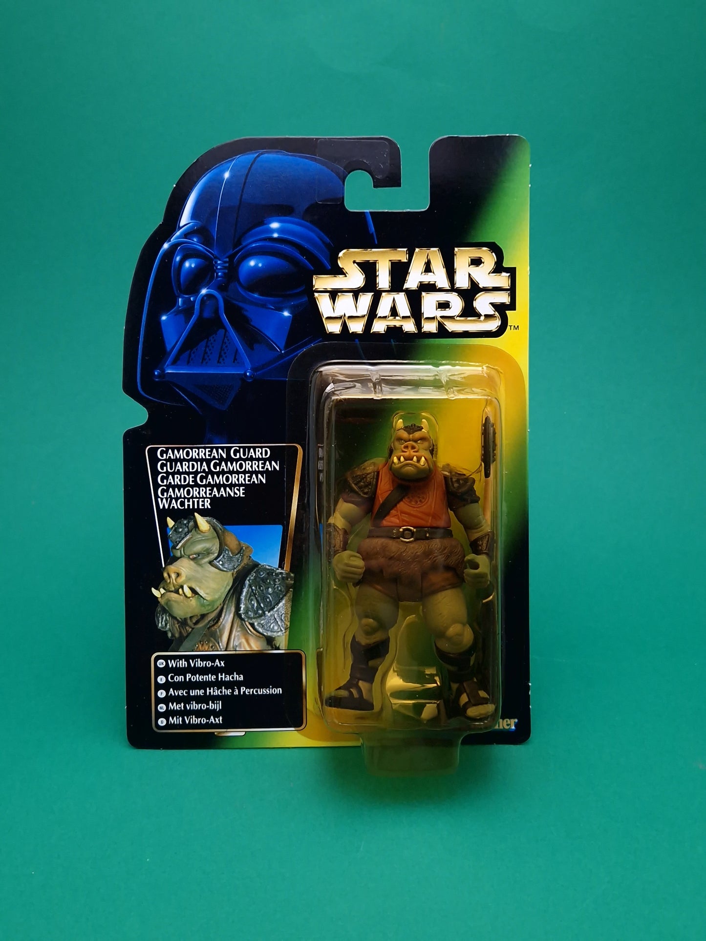 STAR WARS POTF ☆ GAMORREAN GUARD Figure ☆ MOC Sealed Carded Kenner Power of the Force