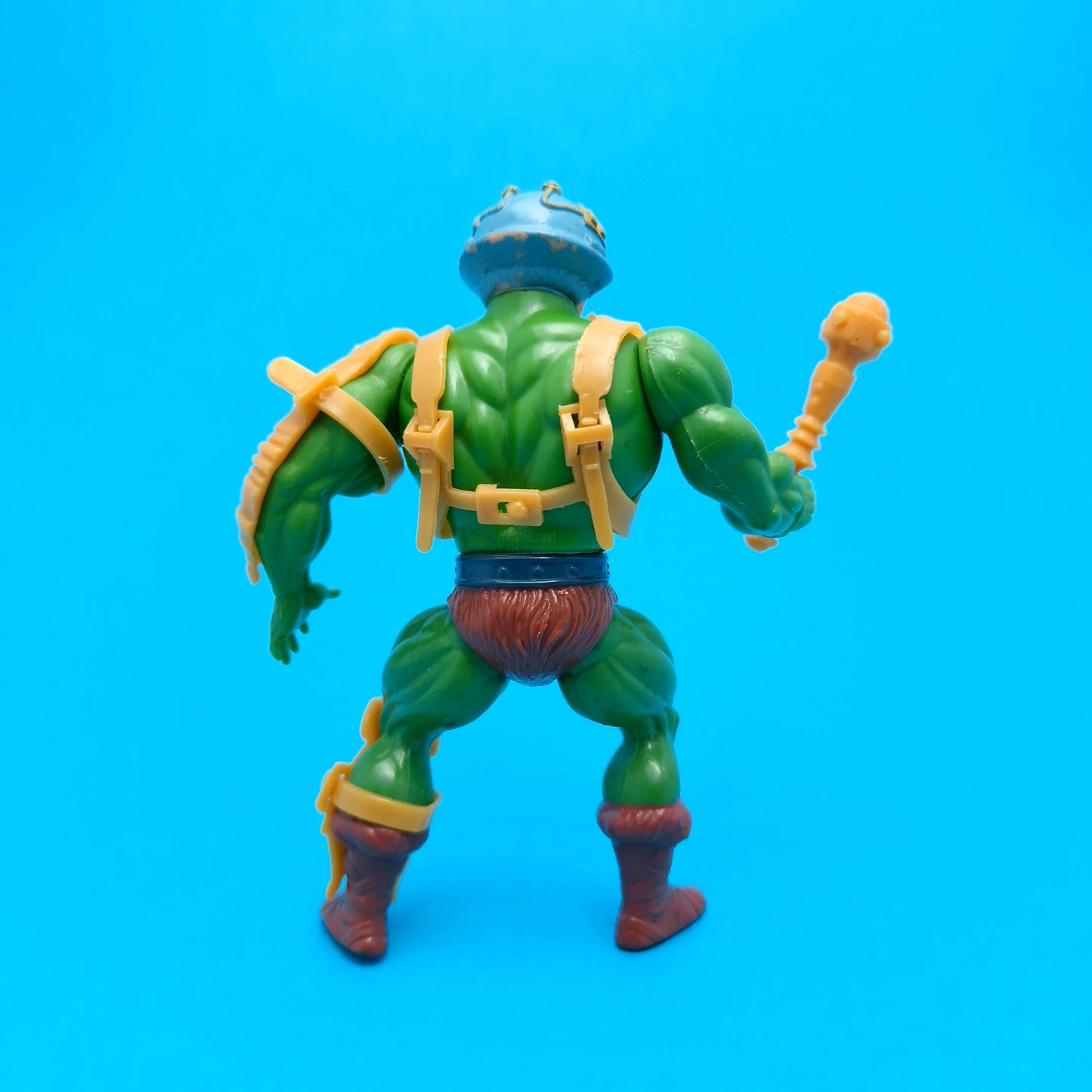 MASTERS OF THE UNIVERSE ☆ MAN AT ARMS Complete Vintage Figure ☆ MOTU Loose 80s Mattel Original