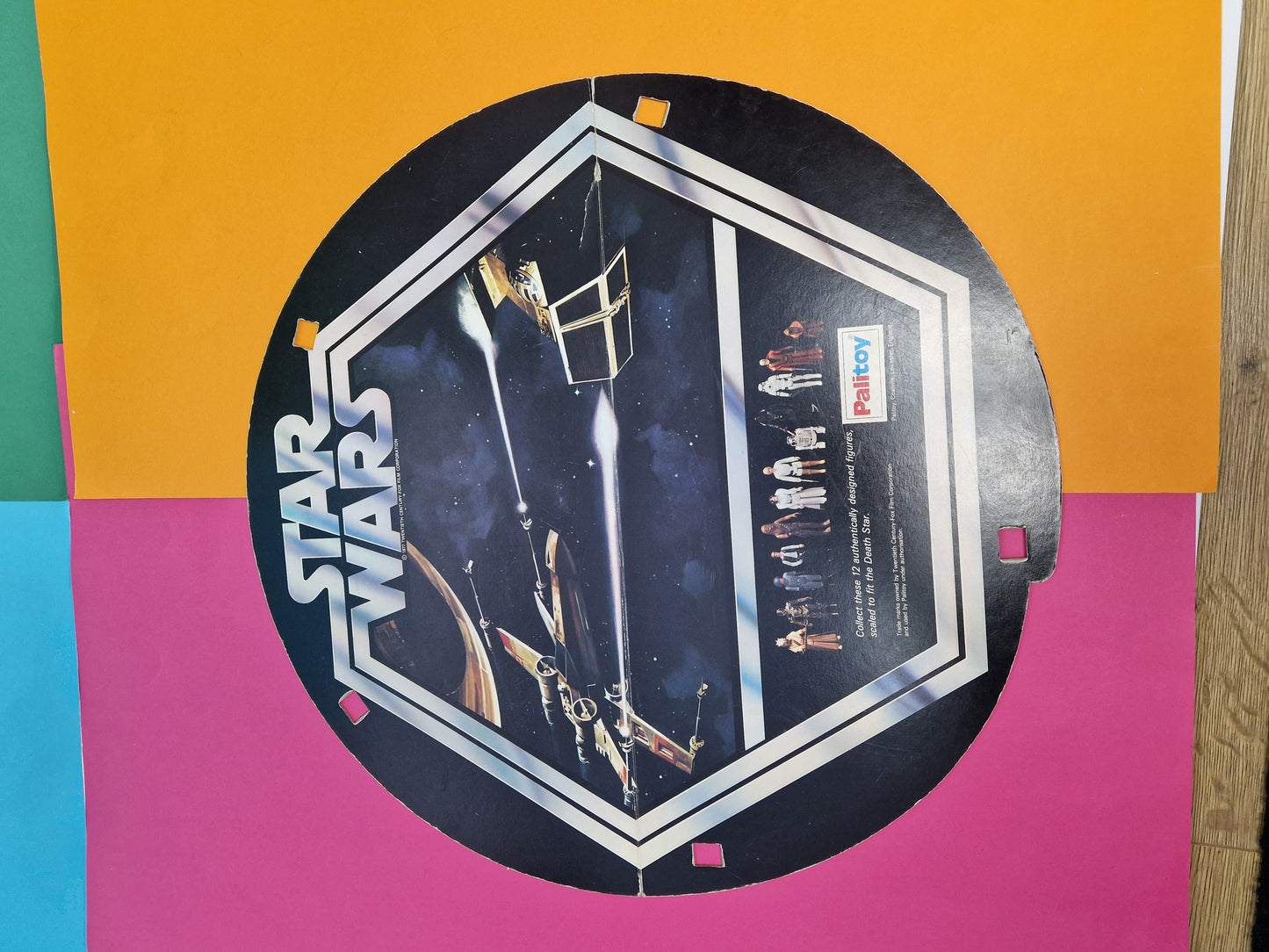 STAR WARS ☆ DEATH STAR Vintage Action Figure Playset ☆ Original 70s Loose