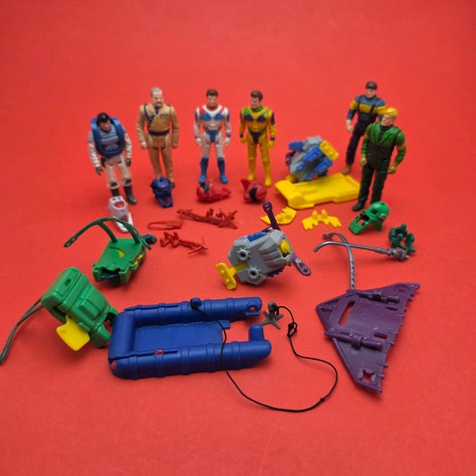 M.A.S.K ☆ BUNDLE x6 ADVENTURE PACK Figures Vintage MASK Figure ☆ Kenner 80s Loose