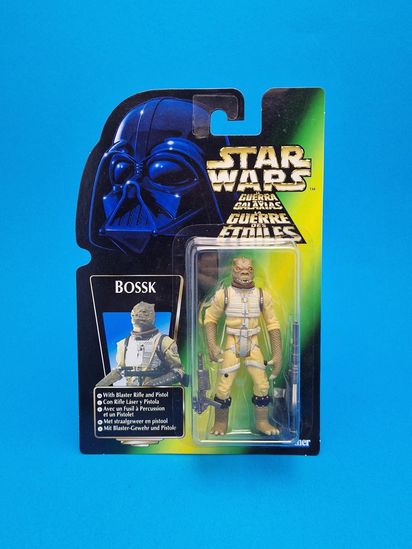 STAR WARS POTF ☆ BOSSK Figure ☆ MOC Sealed Carded Kenner Power of the Force