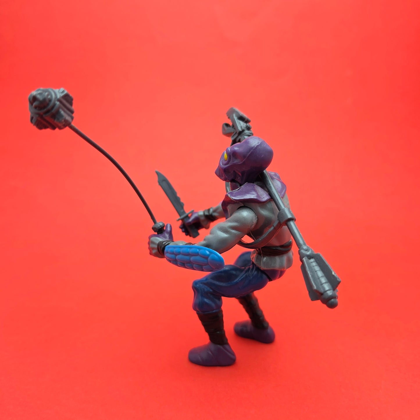 TEENAGE MUTANT NINJA TURTLES ☆ FOOT SOLDIER x 3 Vintage Action Figure ☆ Loose