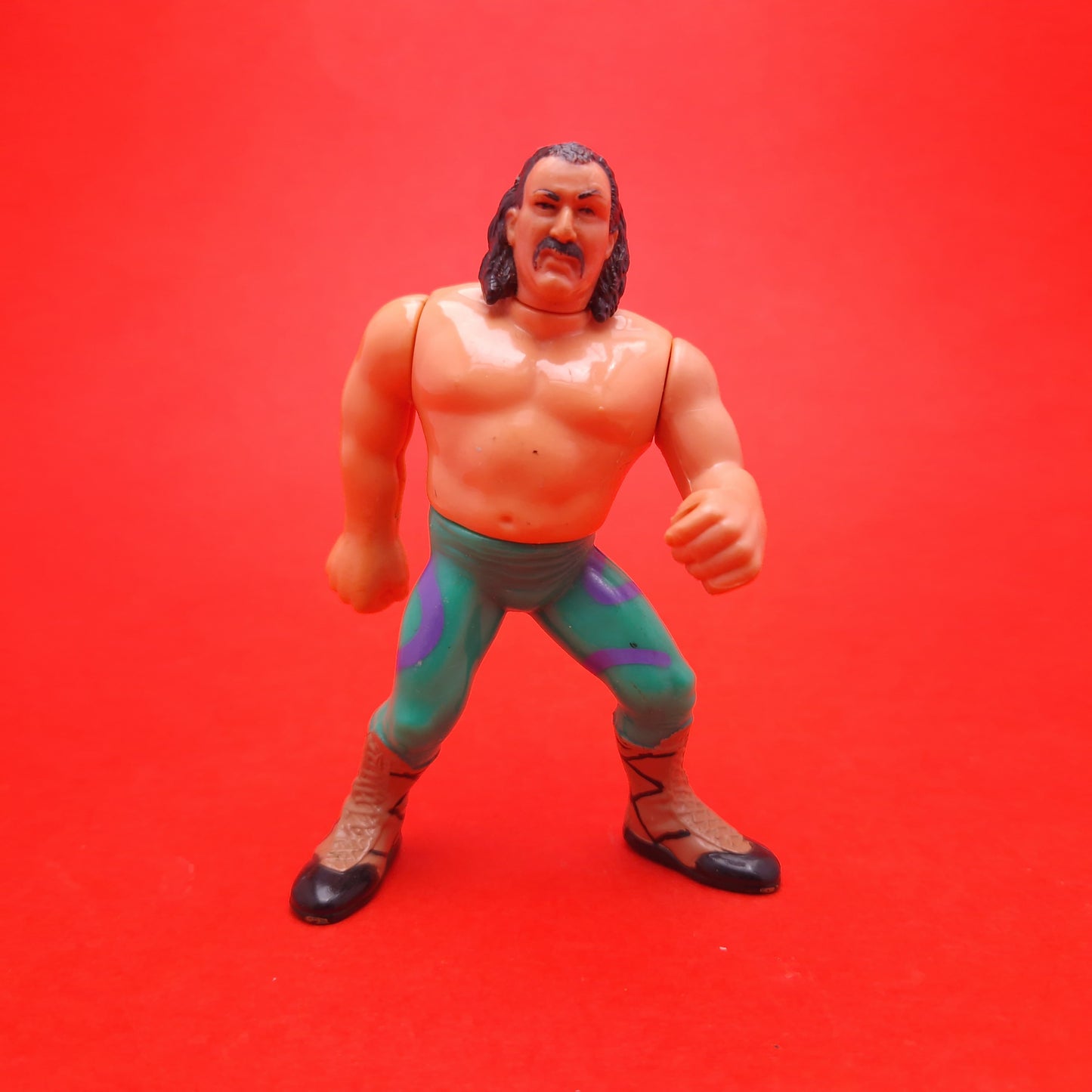 WWF HASBRO ☆ JAKE THE SNAKE Vintage Wrestling Figure ☆ Original 90s Series 1