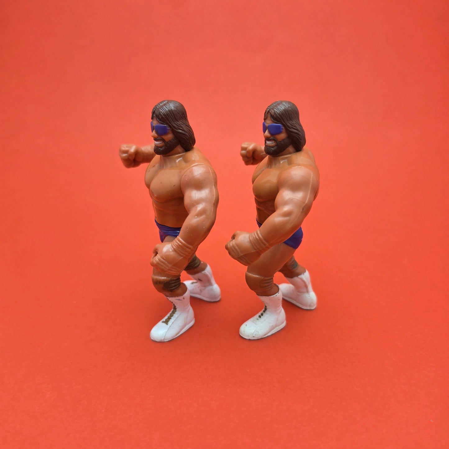 WWF HASBRO ☆ MACHO MAN & KING Vintage Wrestling Figure ☆ Original 90s Series 3