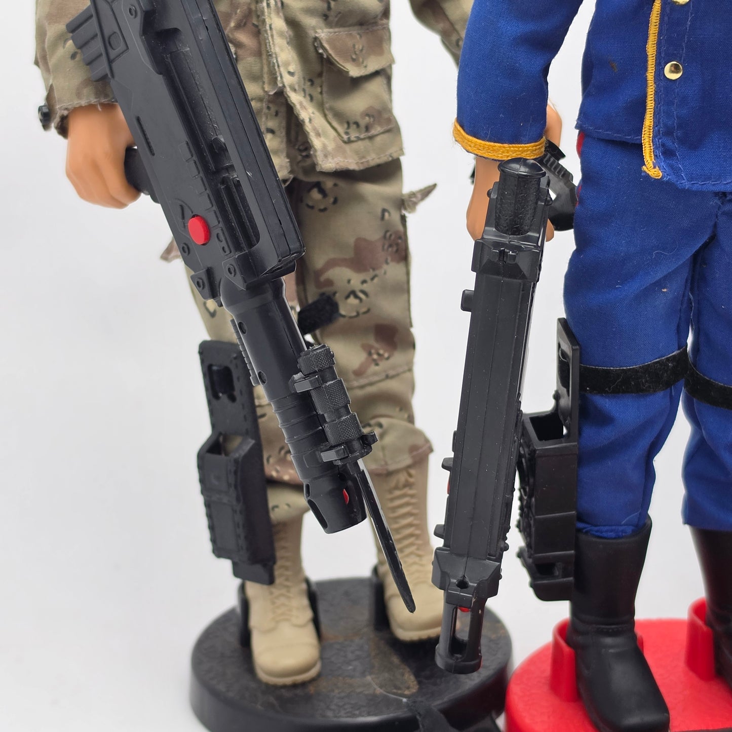 ACTION MAN ☆ G.I. JOE COBRA COMMANDER SNAKE EYES DUKE Hall Of Fame Figure ☆ Vintage HASBRO 90's Loose