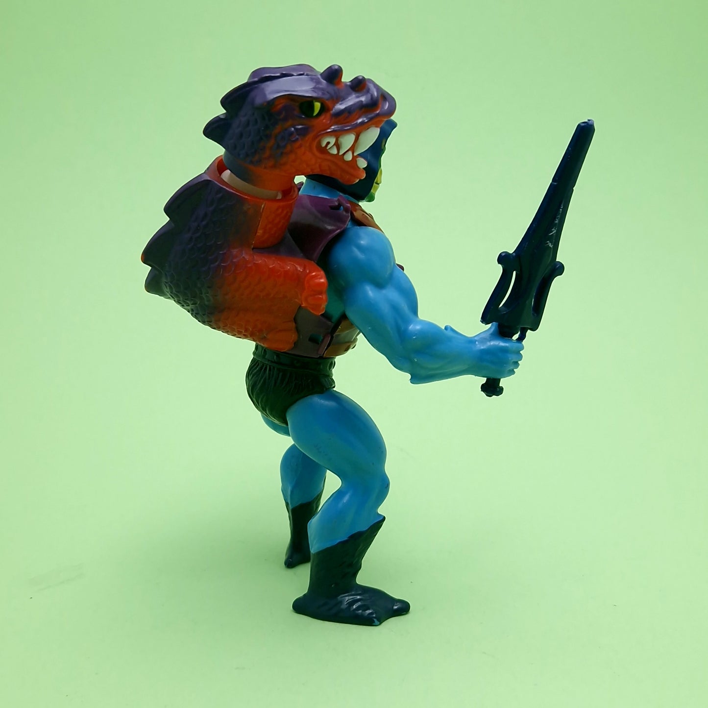 MASTERS OF THE UNIVERSE ☆ DRAGON BLASTER SKELETOR Vintage Figure ☆ MOTU Loose 80s Mattel Original