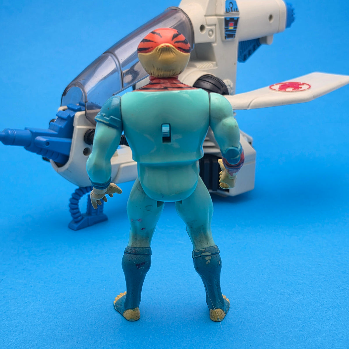 THUNDERCATS ☆ HOVERCAT TURBO CRAFT & TYGRA Figure Vehicle ☆ Vintage LJN 80s
