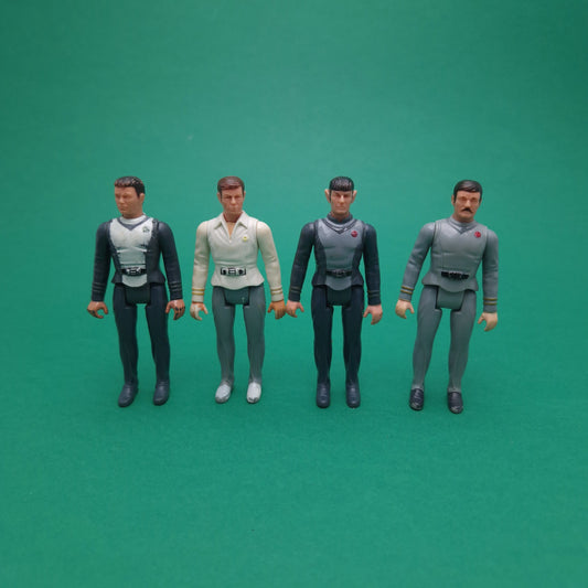 STAR TREK MOTION PICTURE ☆ Kirk Spook Bones Scotty Vintage Figure ☆ MEGO 1979