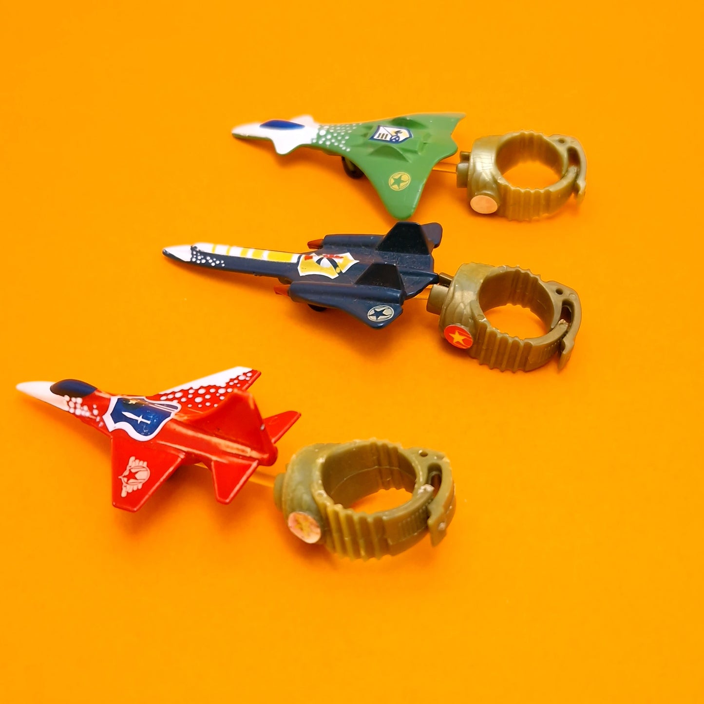 RING RAIDERS ☆ BRAVERY WINGS Fighters Plane ☆ Vintage Matchbox Original 80s Loose