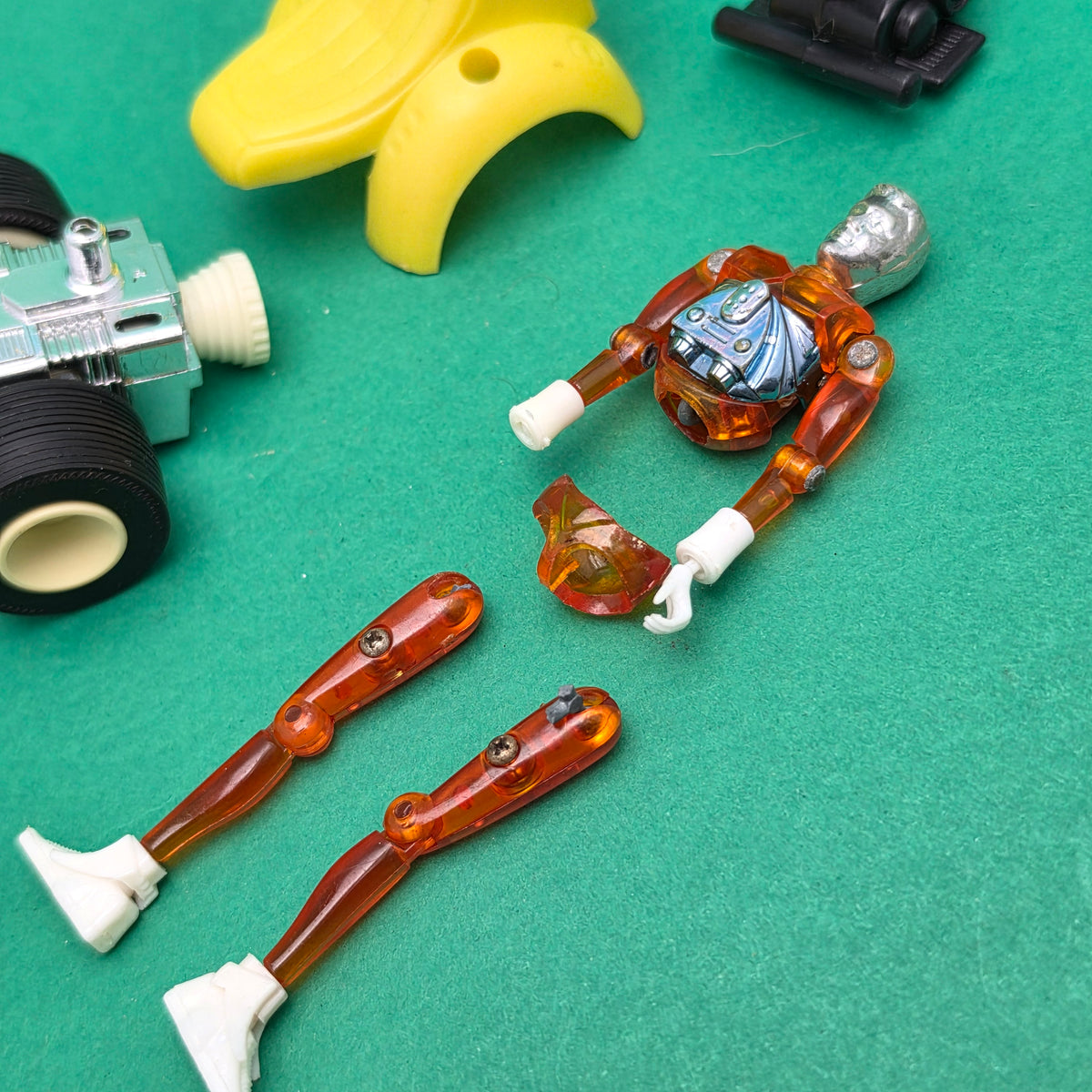 MICRONAUTS ☆ ULTRONIC SCOOTER Vintage Time Traveller Figure ☆ 1977 Mego Airfix