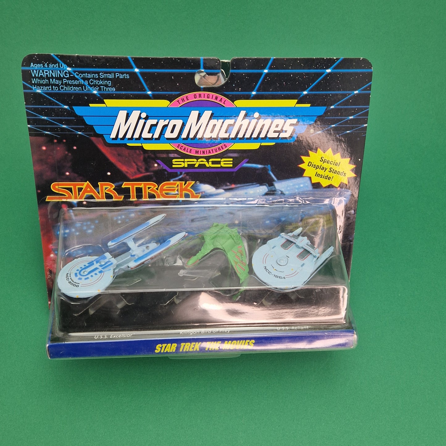 MICRO MACHINES ☆ STAR TREK THE MOVIES ☆ Sealed Carded GALOOB