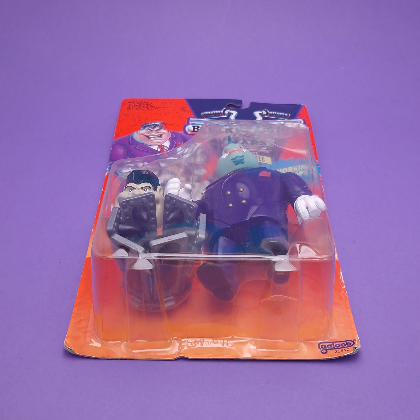 BIKER MICE FROM MARS ☆ LAWRENCE LIMBURGER Carded Action Figure ☆ Sealed Vintage 90s