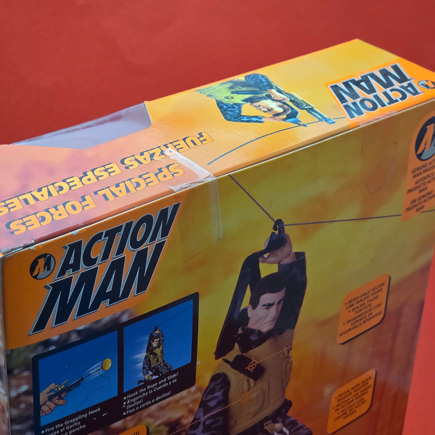 ACTION MAN ☆ SPECIAL FORCES Figure Doll ☆ Vintage HASBRO SEALED BOXED 90's