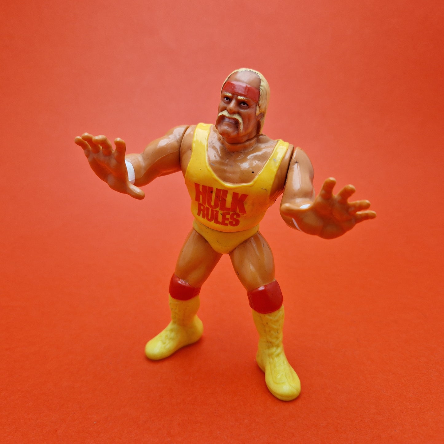 WWF HASBRO ☆ HULK HOGAN Vintage Wrestling Figure ☆ Original 90s Series 1