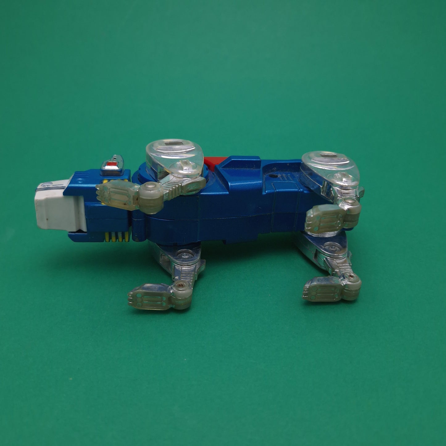 VOLTRON ☆ YELLOW & BLUE LION Action Figure Robot ☆ Vintage Original 80s Matchbox Loose