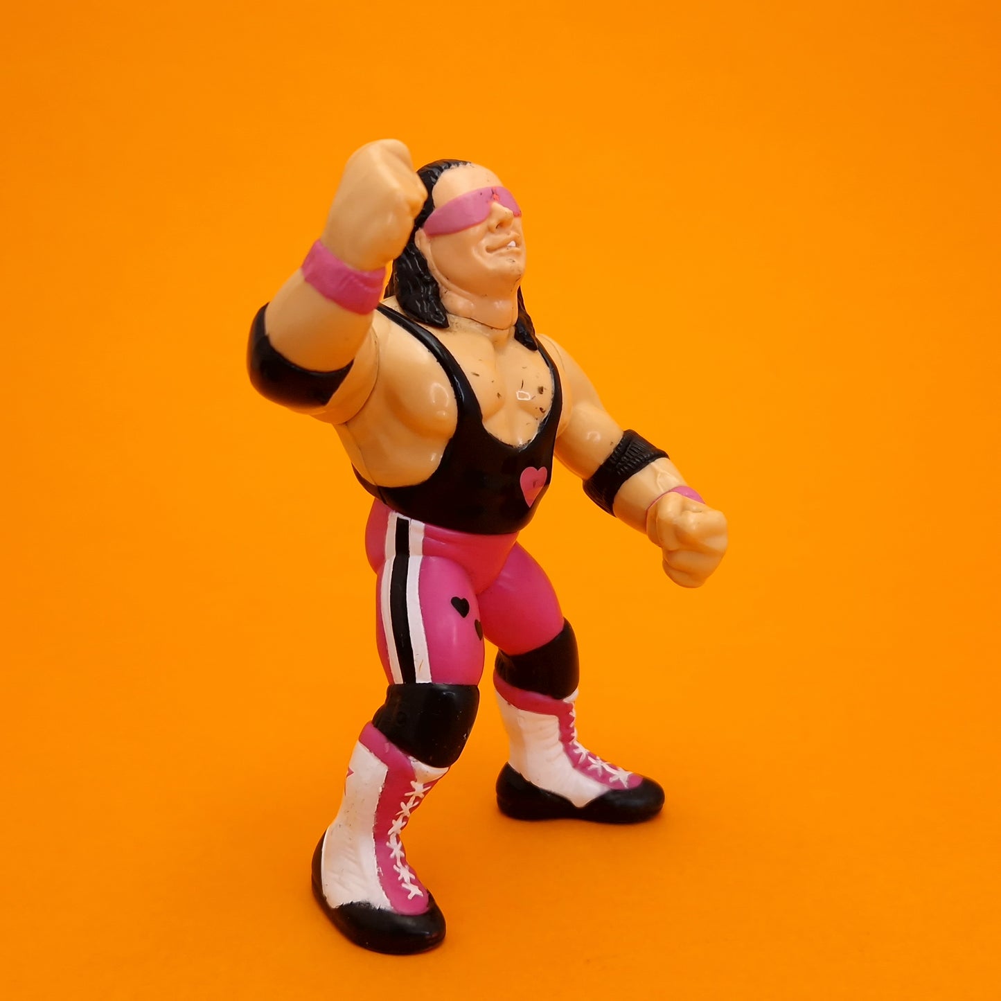 WWF HASBRO ☆ BRET THE HITMAN HART Vintage Wrestling Figure ☆ Series 4 Original 90s