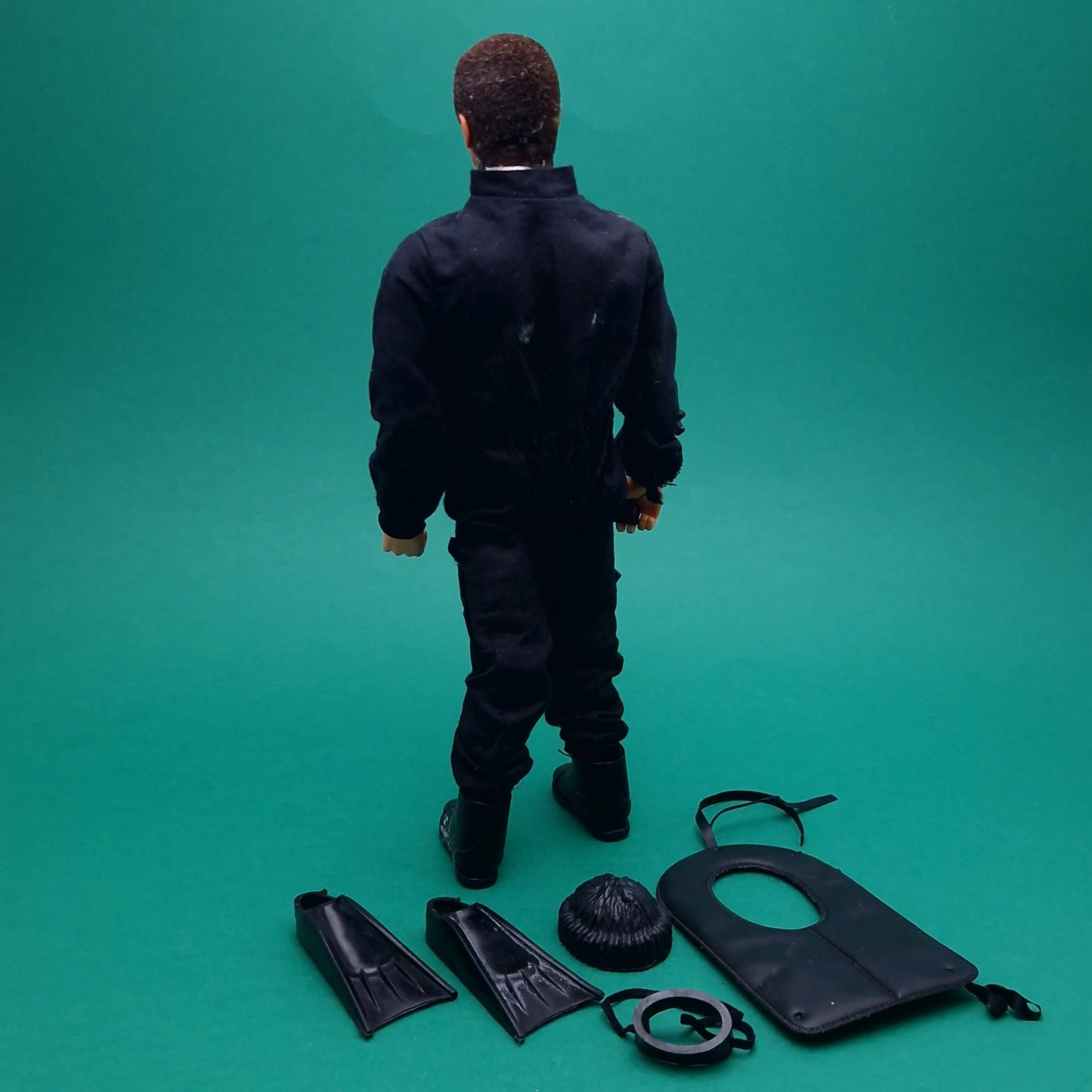 ACTION MAN ☆ SAS Parts Uniform & Eagle Eye Figure 80's ☆ Vintage PALITOY Loose