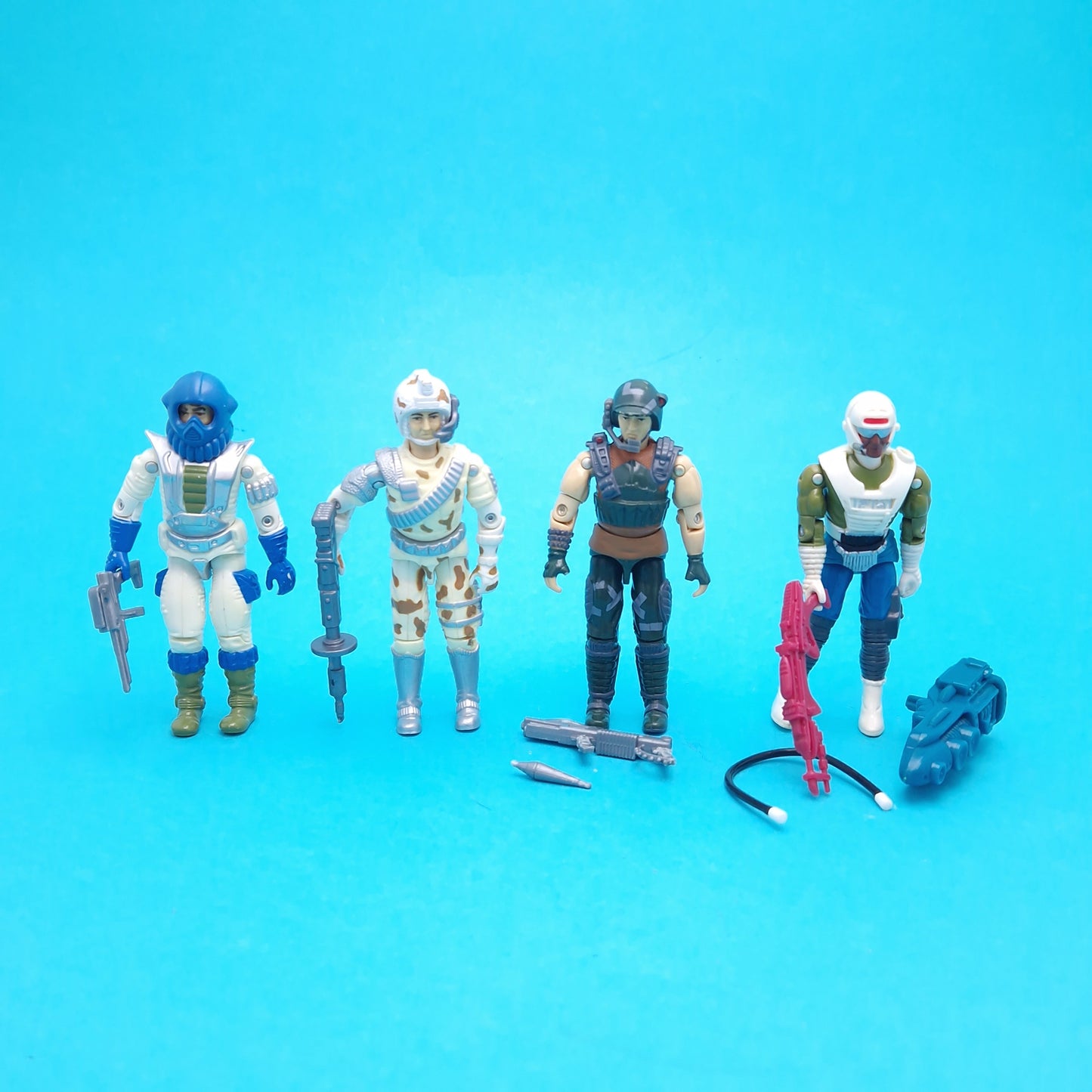 G.I JOE ☆ BATTLE FORCE 2000 ARAH Action Figures ☆ 1987 Action Force Hasbro Loose