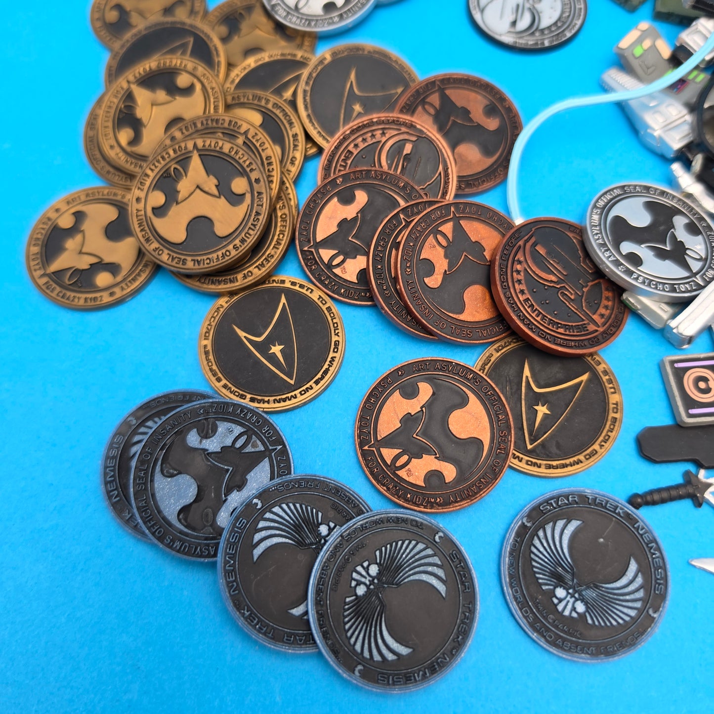 STAR TREK ☆ NEXT GEN ORIGINAL Wave Spares Parts Bundle ☆ Diamond Select Art Asylum