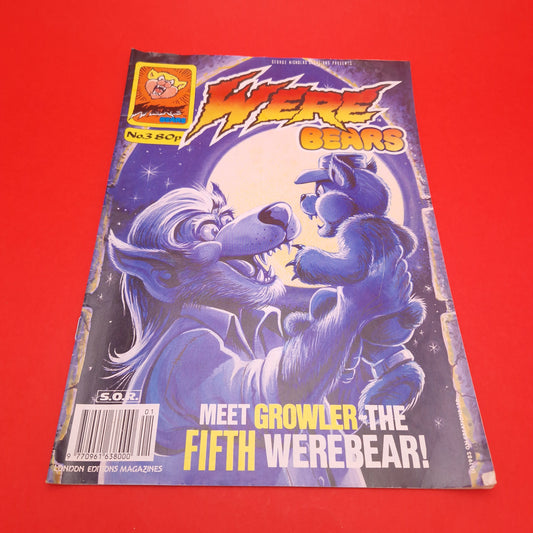 WERE BEARS COMIC ☆ Vol 3 Vintage Original ☆ George Nicholas Creations