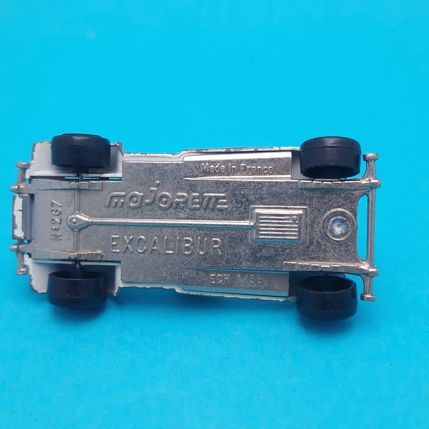 MAJORETTE ☆ EXCALIBUR 267 White Car Vehicle ☆ Diecast Car Vintage