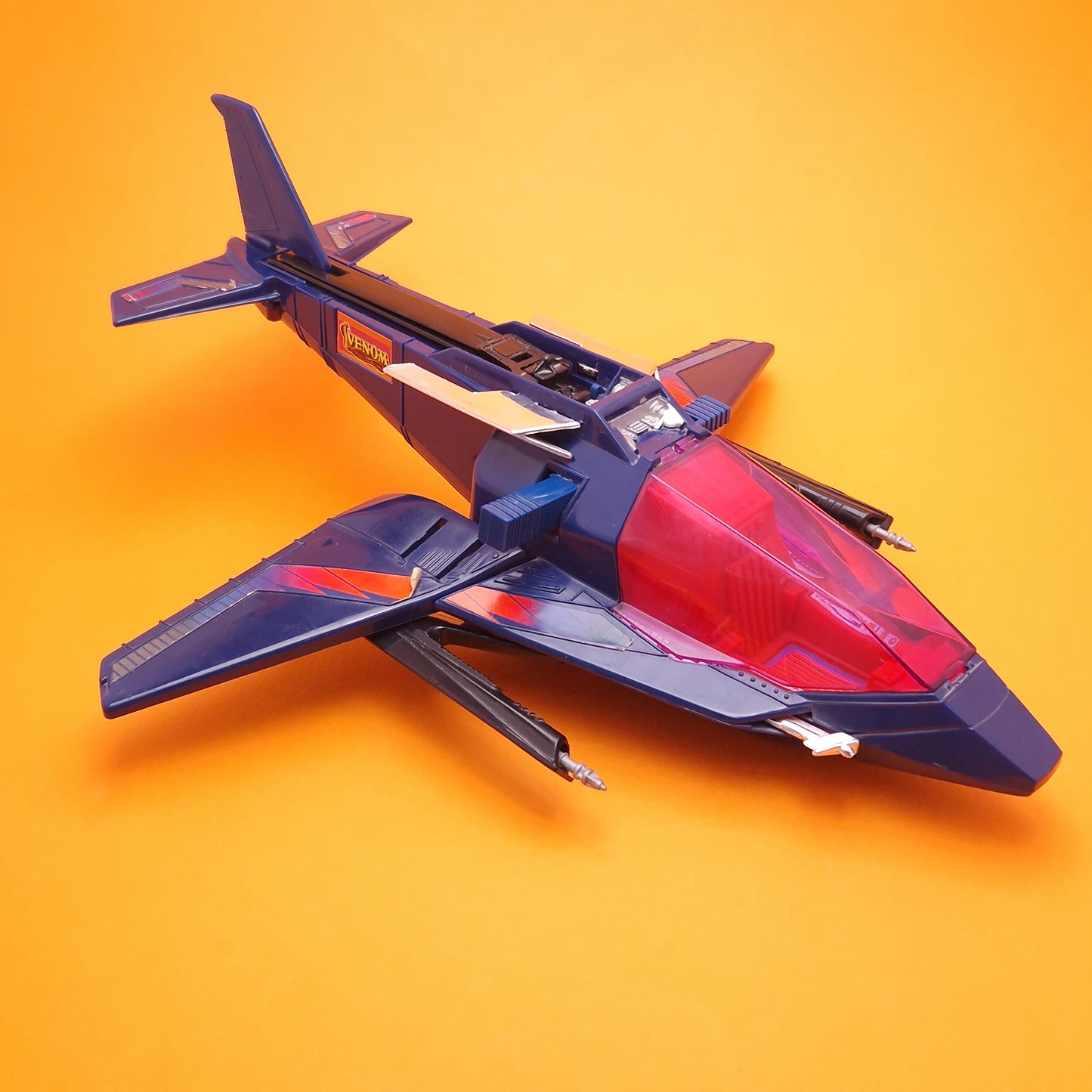 M.A.S.K ☆ SWITCHBLADE MILES MAYHEM Vintage Figure Vehicle ☆ MASK Kenner 80s Loose