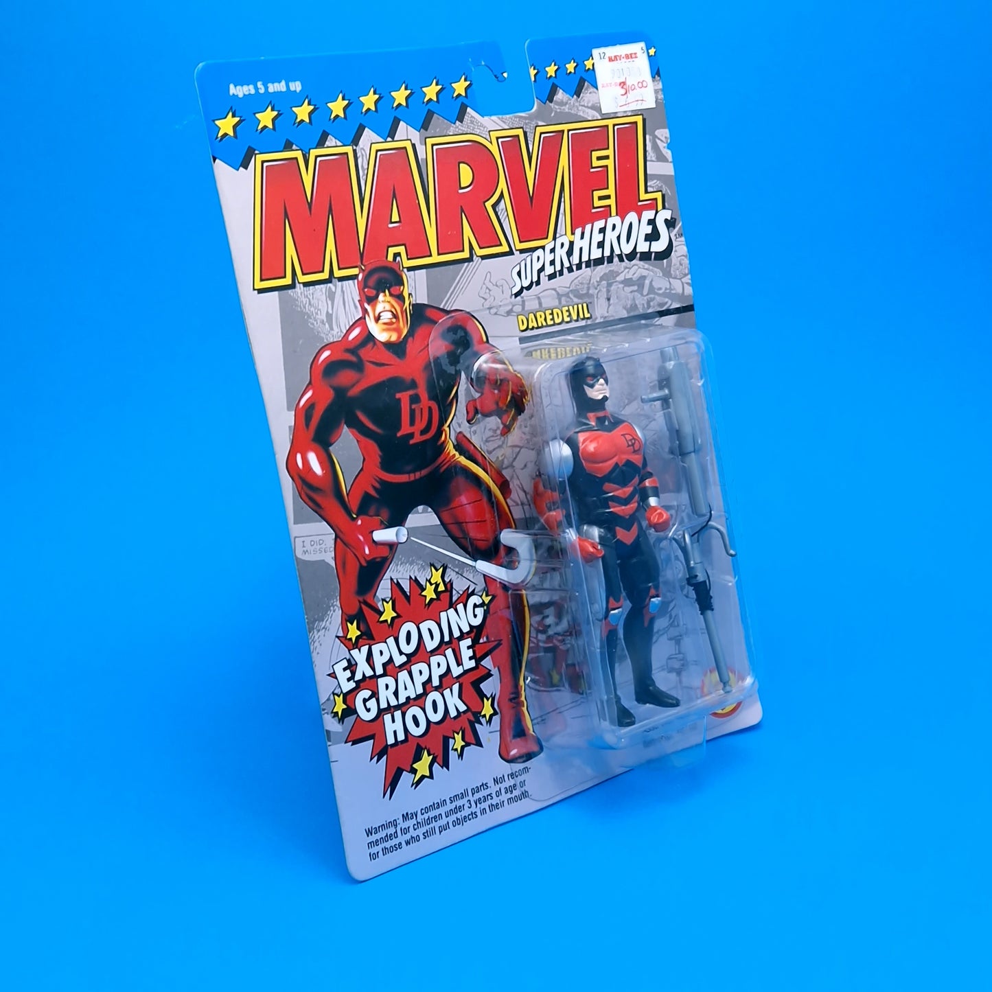 MARVEL SUPER HEROES ☆ DAREDEVIL Vintage Action Figure ☆ Original Carded Toybiz 90s